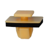 Hyundai Moulding Clip - Yellow Nylon
