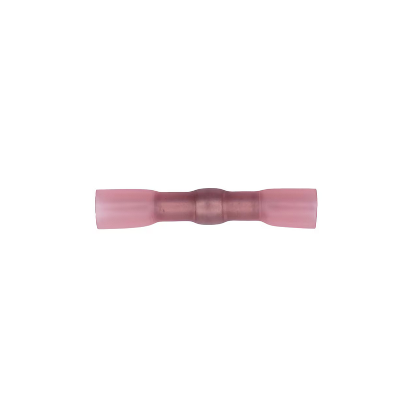 Crimp And Solder Butt Connector, 20 - 18 Gauge