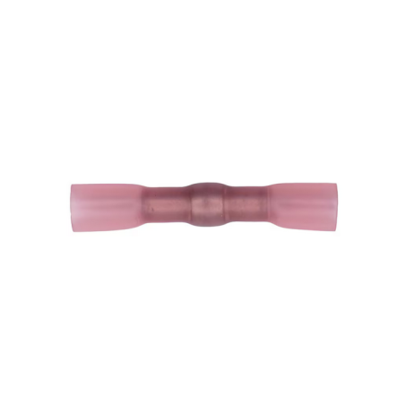 Crimp And Solder Butt Connector, 20 - 18 Gauge