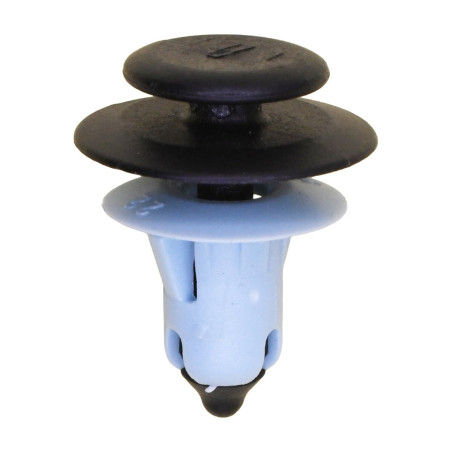 Ford Push-Type Retainer-Black/Blue Nylon