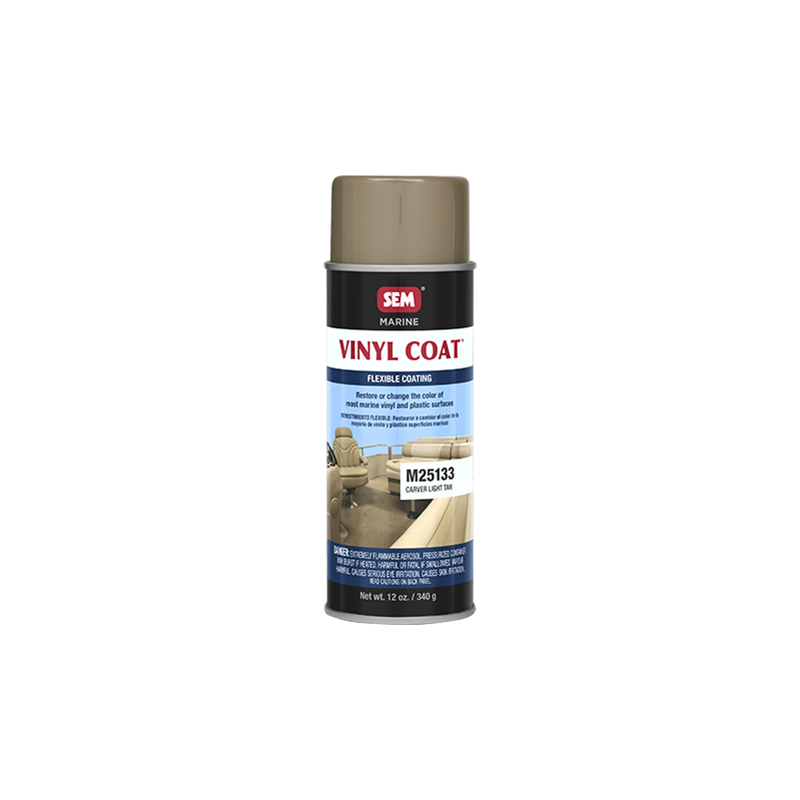 VINYL COAT - CARVER LIGHT TAN