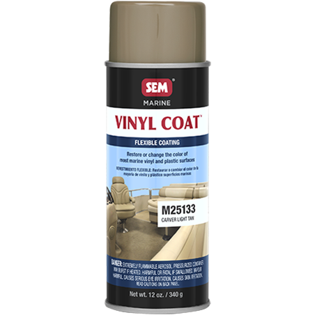 VINYL COAT - CARVER LIGHT TAN