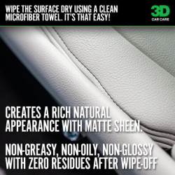 Leather, Vinyl, Plastic Interior Conditioner