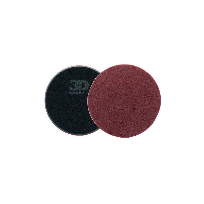 7.5" Burgundy Spider-Cut Foam Cutting Pad