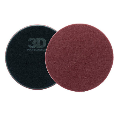 7.5" Burgundy Spider-Cut Foam Cutting Pad