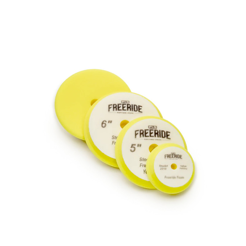 DB FREERIDE FOAM YELLOW POLISHING PAD DB FREERIDE FOAM YELLOW POLISHING PAD