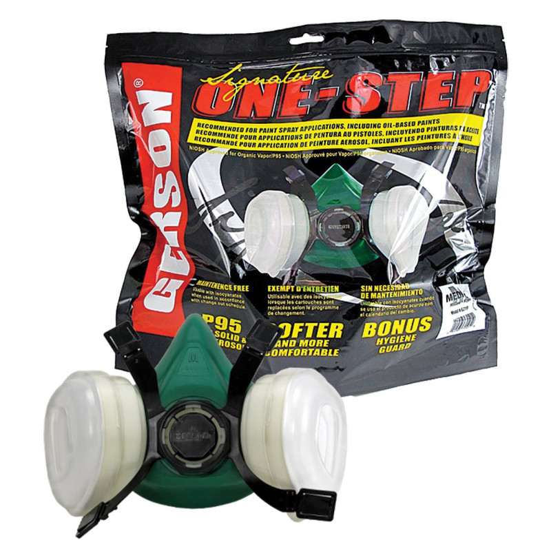 ONE-STEP 8000 Series OV/P95 Low Maintenance Cartridge Respirator